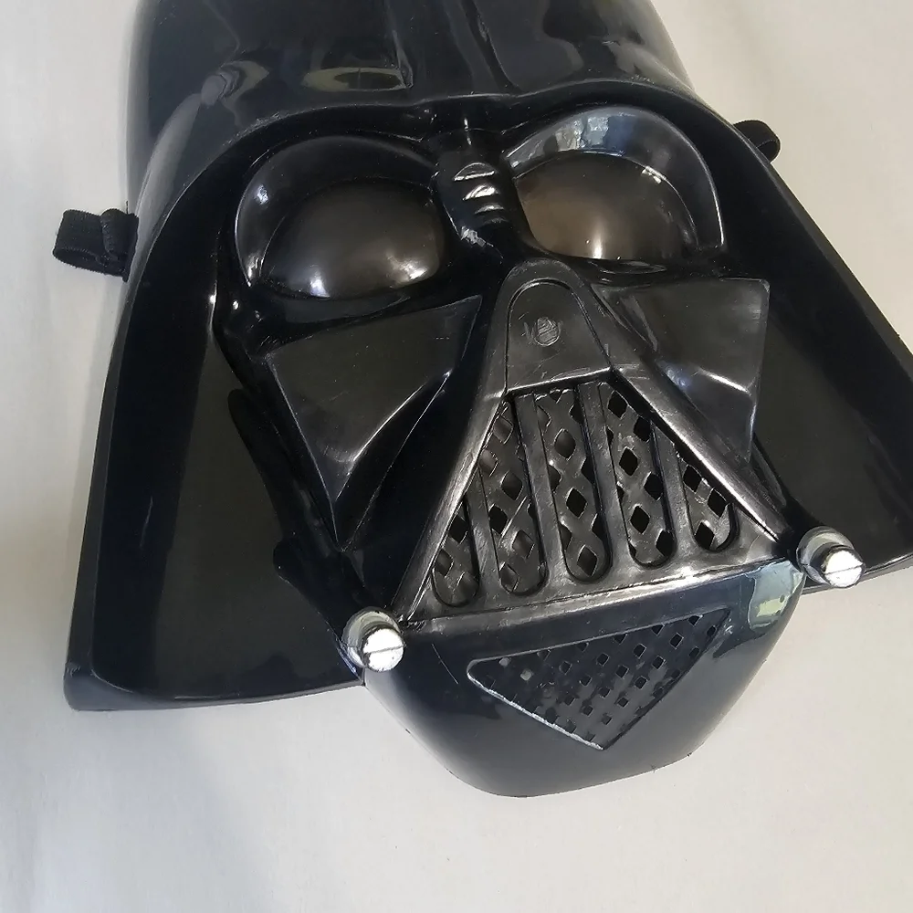 Star Wars Darth Vader Halloween Costume Kids‎ Size Elastic Headband Hard Plastic - Picture 3 of 10